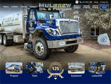 Tablet Screenshot of mulgrewoil.com